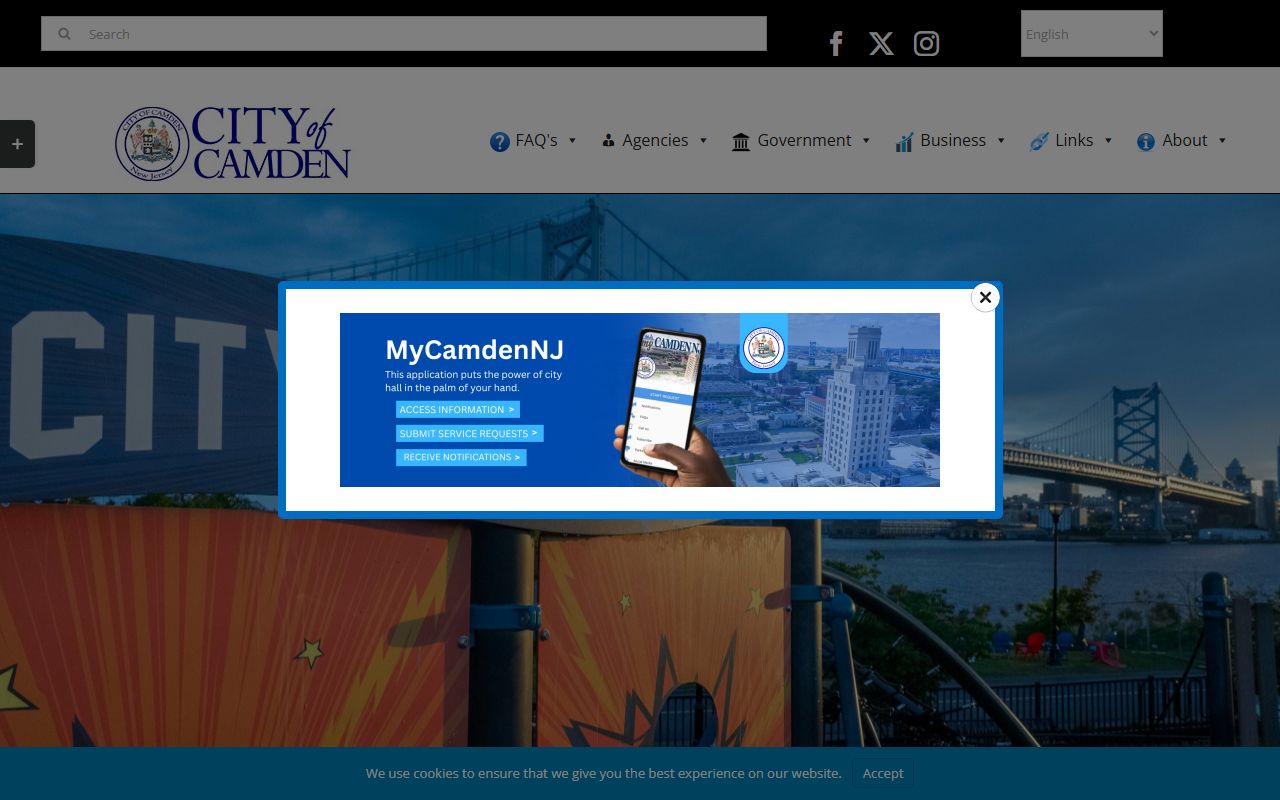 Camden City Municipal Court for Camden County traffic court records